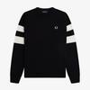 Fred Perry [Sharp] Tipd Sleeve Knit (102) Afpm2335533-102