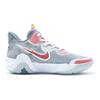 Nike KD Trey 5 IX Abriebfeste Mittelhohe Basketballschuhe Herren Grau Orange CW3402-011(Team631- )