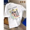 Summer Unisexs Tshirt Trend Coconut Tree And Cocktail Design Pattern Print 100 Cotton Breathable Graphic T Shirts
