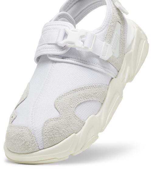 Puma TS-01 Nylon - Branco:Marfim Florestal 396484-01 [Enviado da Coreia] 100% Autêntico