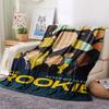 1 PZ Coperta di Flanella Fantasia THE ROOKIE Adatta a Tutte le Stagioni per Arredamento Casa Calore e Comfort Regali Regalo Festivo