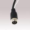 MAXWIN 5m 4-Pin Video Extension Cable for Trucks and Large Vehicles, Side Cameras, and Turn Signals (SV3-CAB05B-4P)
