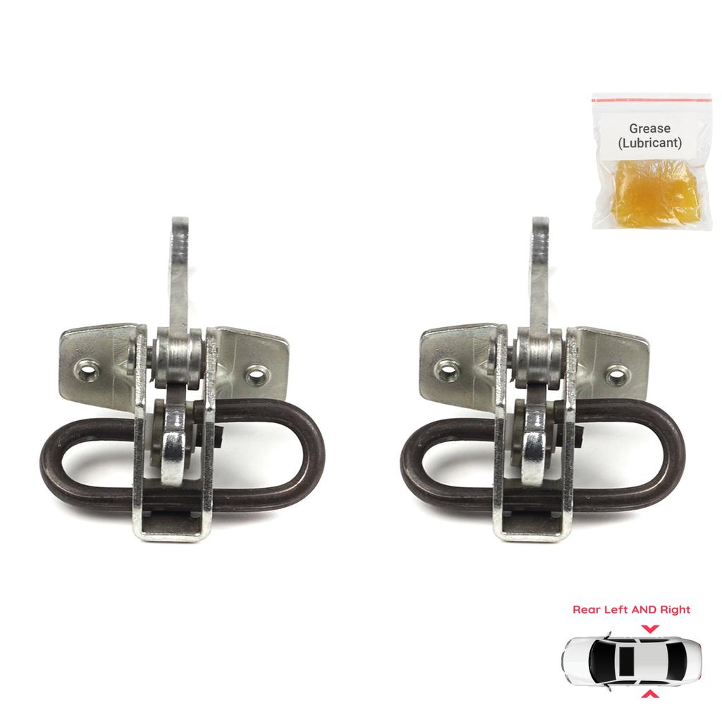 BDP703-1 2 Pieces Rear Left AND Right Door Hinge Stop Check Strap Limiter for Vauxhall Opel Vectra B 1995-2002 5160229