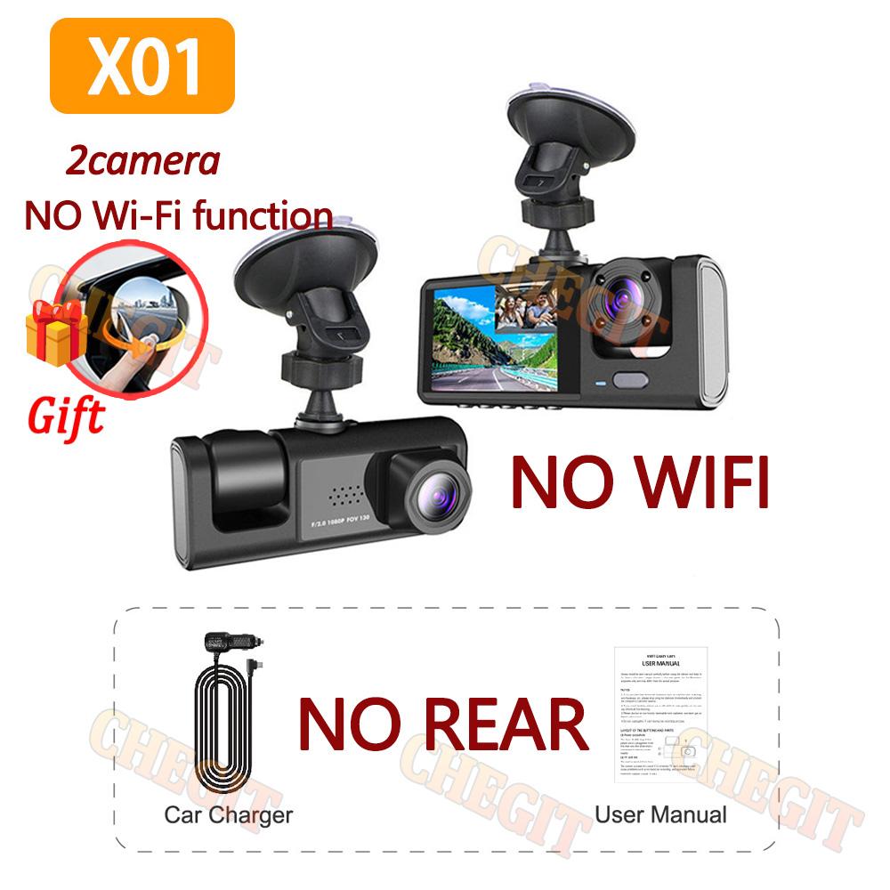 2/3-канальный WIFI видеорегистратор для автомобиля и 2-дюймовый IPS FHD 1080P видеорегистратор видеорегистратор Черный ящик Автомобильный видеорегистратор Опциональная камера заднего вида NONE