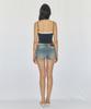 Yuhili Micro Denim Shorts / Light Blue