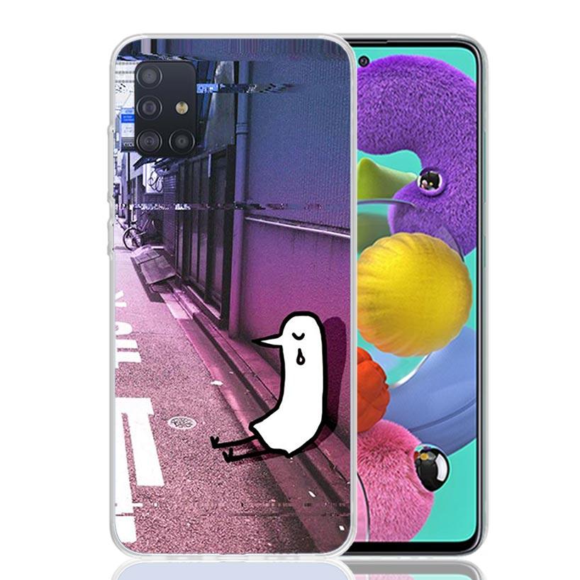 Oyasumi Punpun Phone Case For Samsung Galaxy A52 A32 A22 A12 A02S A50S A30S A51 A31 AA71 Note 20 Ultra 10 S10 Plus Galaxy A52 A4