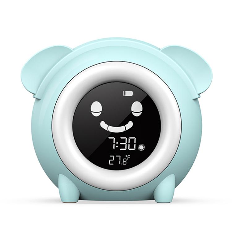 Creative Cartoon Dog Sleeping Student Bedroom Bedside Electronic Clock with LED Light Wake Up Alarm Clock