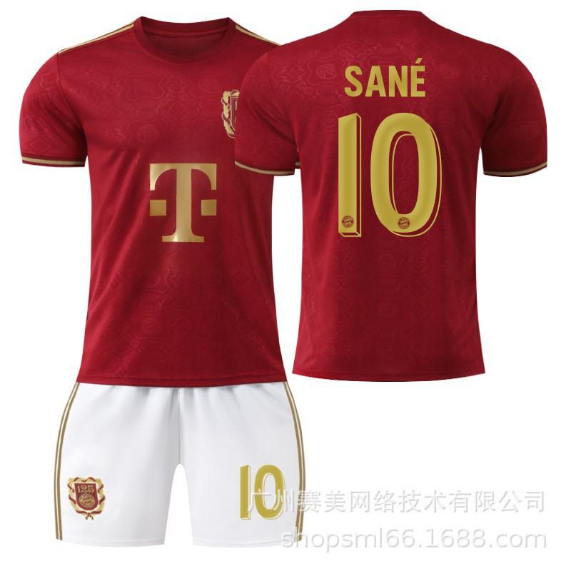 25 Bayern's 125th Anniversary Edition Football Jersey Set 9 Kane Muller 6 Kimish Cross-Border Shirts