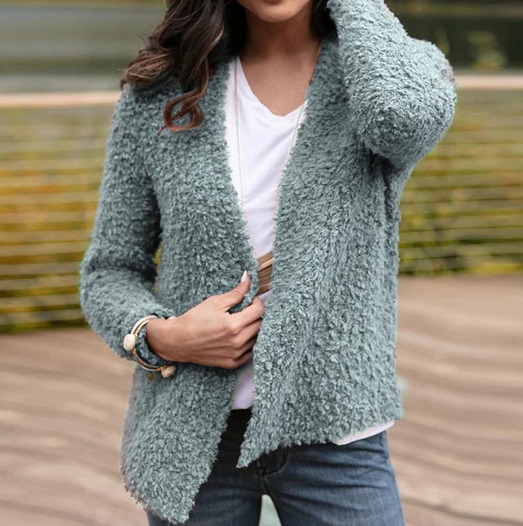 womens fluffy cardigans