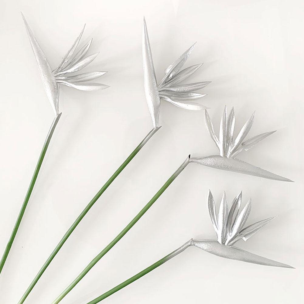 Artificial Flower Bird Of Paradise Fake Plant Silk Strelitzia Reginae Home Decor Dried Flowers Hot Room Decor Home Accessories