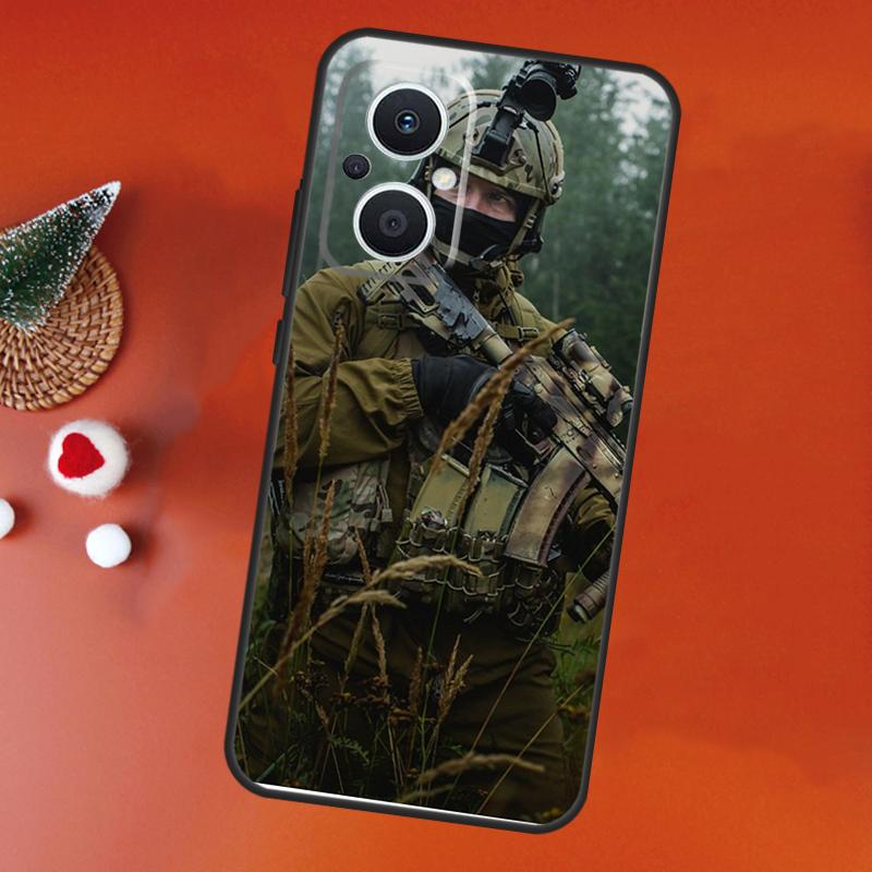 Taktisches Swat Gear Muster Hülle Für OPPO Find X9 X5 X6 X8 Pro OPPO Reno 14F 13F 12F 11F 10 12 13 14 Pro 7 8 Lite Abdeckung