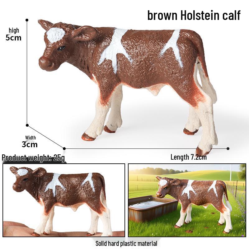 Wildlife Simulation Model: Tiger, Lion, Panda, Elephant, Rhinoceros, Kangaroo, Leopard, Horse, Sheep Toy Set