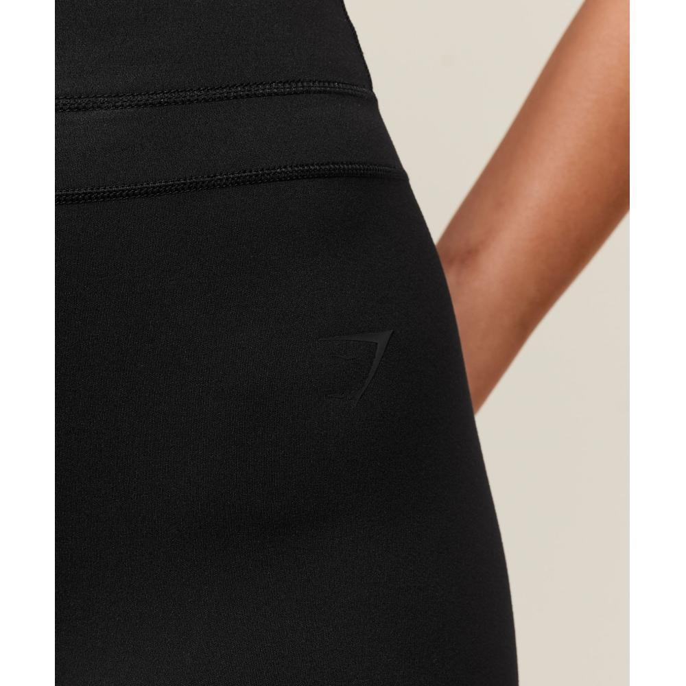 Gymshark Whitney Flared Leggings Black B3c8s Bb2j