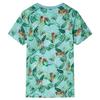 T-shirt pour enfants mélange vert clair 5 dimensions disponibles