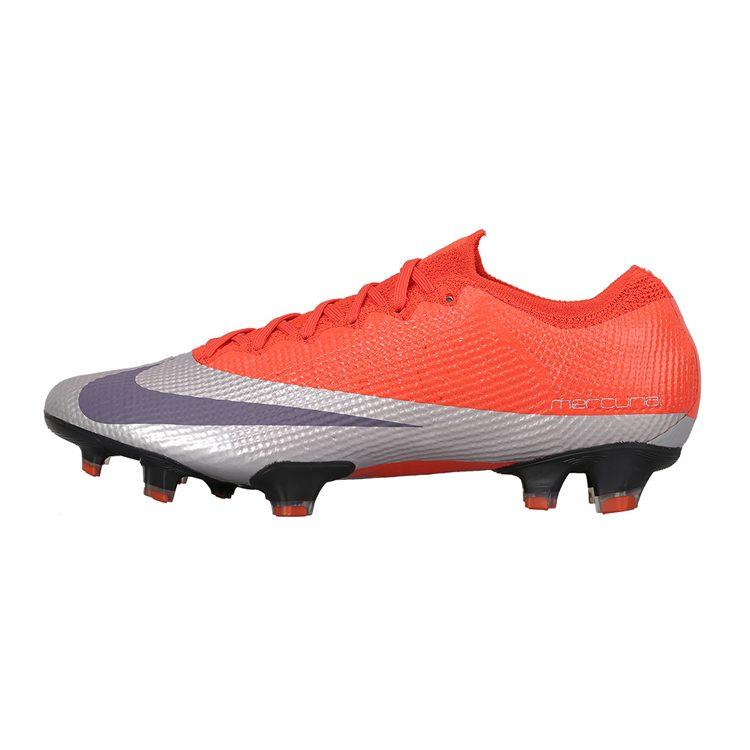 Nike Mercurial Vapor 13 FG Firm Ground Slip Resistant Lightweight Soccer Shoes Men's Bright Orange AQ4176-851