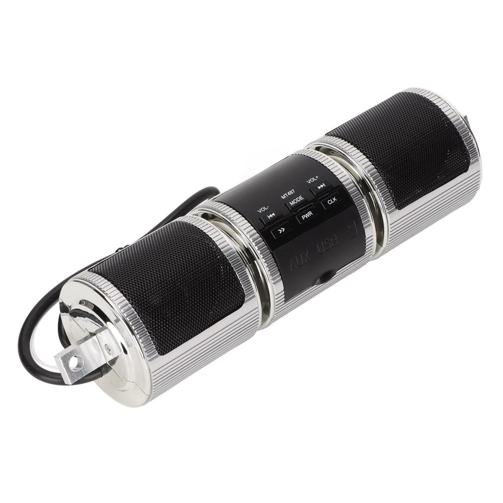 Motorrad   Lautsprecher Kabellos IP54 Wasserdicht  12V Lenker Montiert   Soundsystem