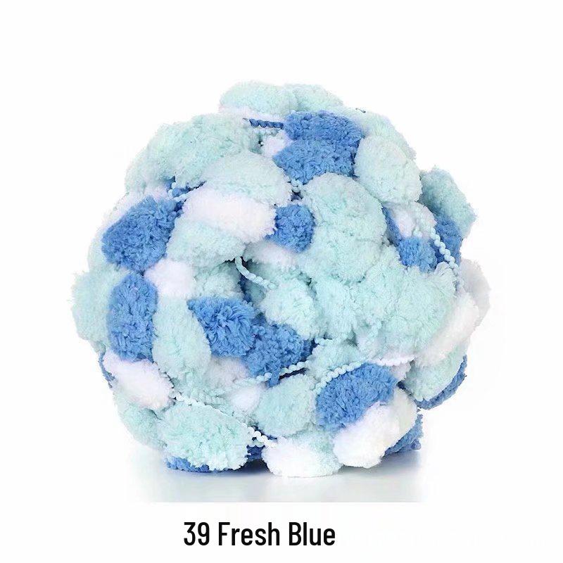 Dickes Woll-Perlgarn für handgestrickte Sofa- und Autositzkissen