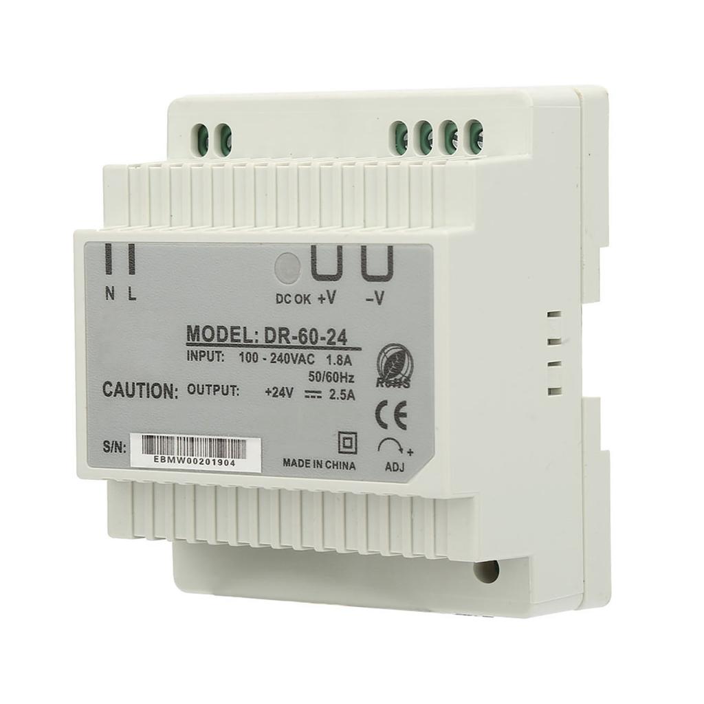 DR‑60‑24 60W Single Output 24V Din Rail Power Supply AC DC Switching Power Supply