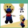 Adorável Brinquedo de Pelúcia Ice Scream Rod de 25cm Super Macio Desenho Animado Recheado Figura de Terror
