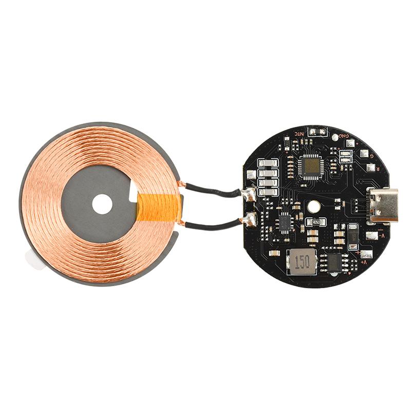 20W High Power Wireless Charger Transmitter Module 12V/24V Mobile Phone Quick Charging Circuit Board Vehicle Wireless Charger