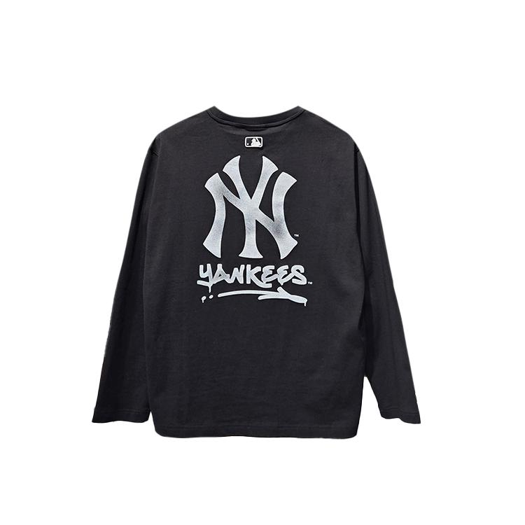 MLB New York Yankees T Shirt Unisex Black 3ATSB0351-50BKS S