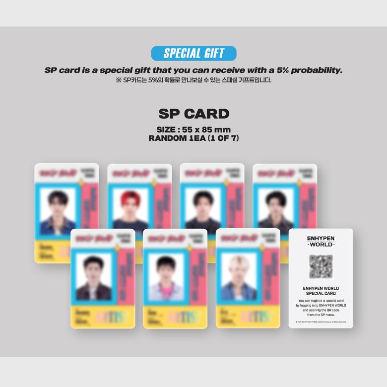 ENHYPEN World Coupon Card Collection ROCK BAND Basic ver.