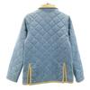 LAVENHAM Hergestellt in England Steppjacke 34 Blau Baumwollfüllung Damen Gebraucht
