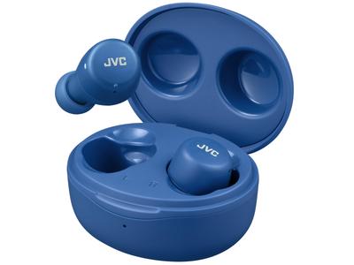 JVC Kenwood JVC Kablosuz Kulaklık Bluetooth Kompakt Hafif 15 saate kadar oynatma Bluetooth ile uyumlu Mavi HA-A5T-A Ver5.1