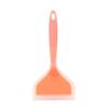 Semi-Transparent Tamagoyaki Silicone Spatula - Two-Tone Wide Mouth Frying Utensil
