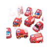 Mini Pull-Back Fire Truck Toy for Kids - Popular Street Vendor Gift