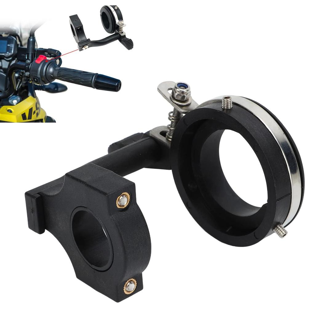 Throttle Lock, Weatherproof Motorcycle Throttle Clip Simple Design 22mm