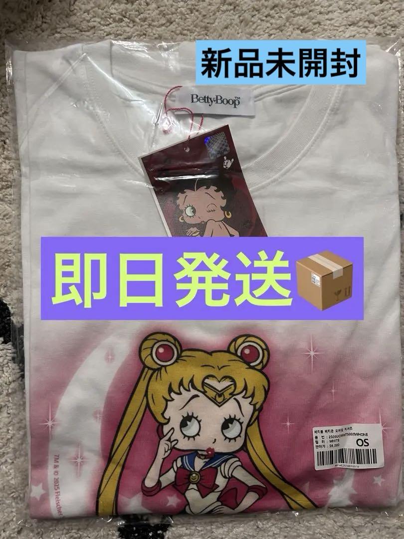 

[Б/У] ULKINCANVAS Футболка Betty Sailor Moon Betty Moon Sana