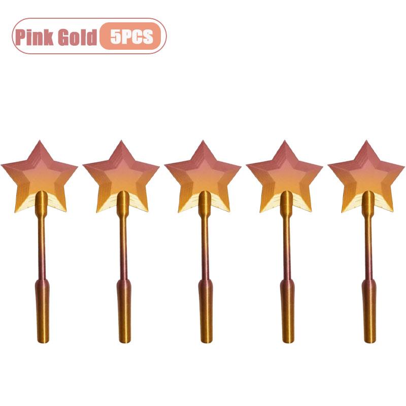 3D Printed Magic Wand Credit Card Holder with Tap Payment Portable Lightweight Funny Star Wand Style Card Stand Novelty Gift