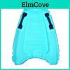 Children's Portable Inflatable Surfboard Lightweight Kickboard Ocean Surfing Water Slider Blue Striped