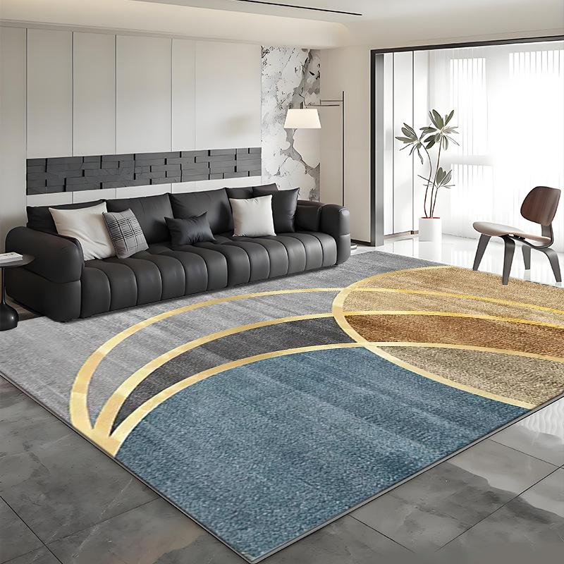 Nordic Style Light Luxury Home Decoration Living Room Rug Non-slip Easy Clean Room Decor Carpet Soft Large Area Sofa Table Mat