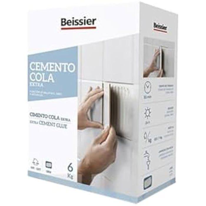 Ciment Adeziv Praf - BEISSIER - M74812 - 6 kg - Găleată - Utilizări specifice