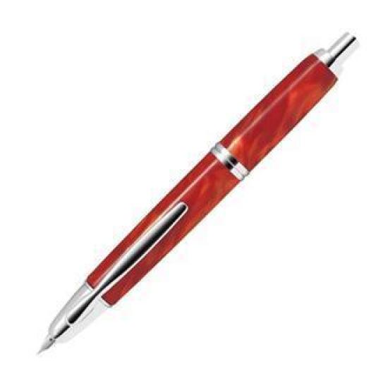 Pilot Capless SE Fountain Pen Marble Orange Medium Nib FCSE-3MR-MAO-M