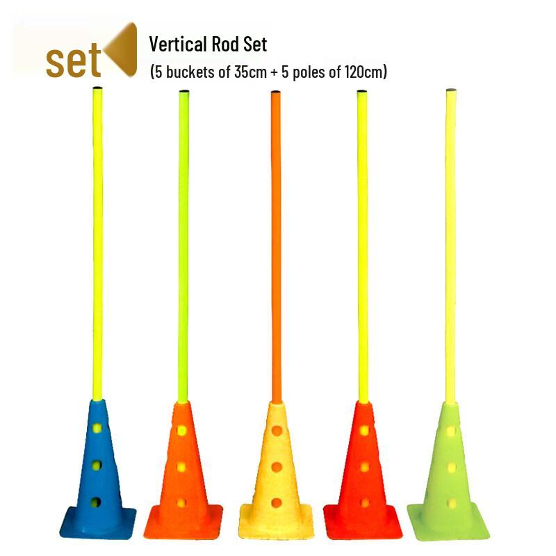 Agility Training Slalom Pole Set