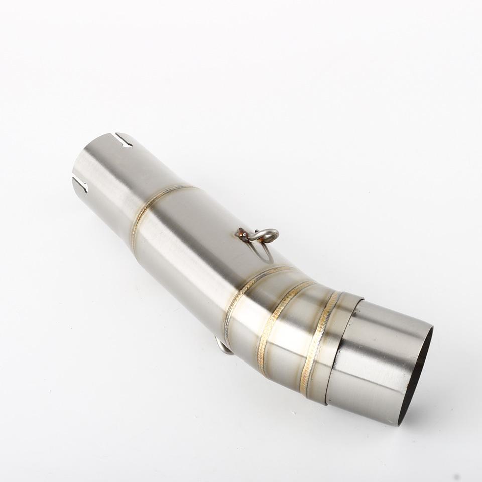 For Honda Hornet  CB600F CB 600F  2007- 2013 Hornet CB600 Exhaust Muffler Middle  CB600F Link Pipe Escape  Pipe Slip-on