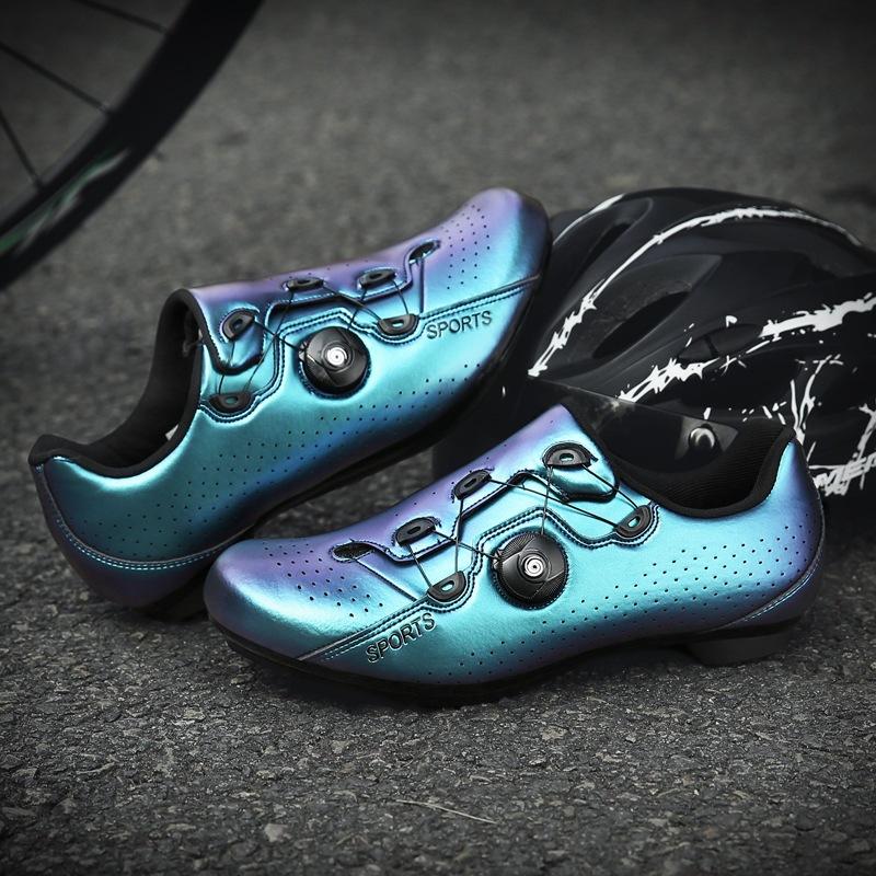 Summer and Autumn Outdoor Road Mountain Rubber Locked Bicycle Unlocked Hard Sole Spinning Shoes