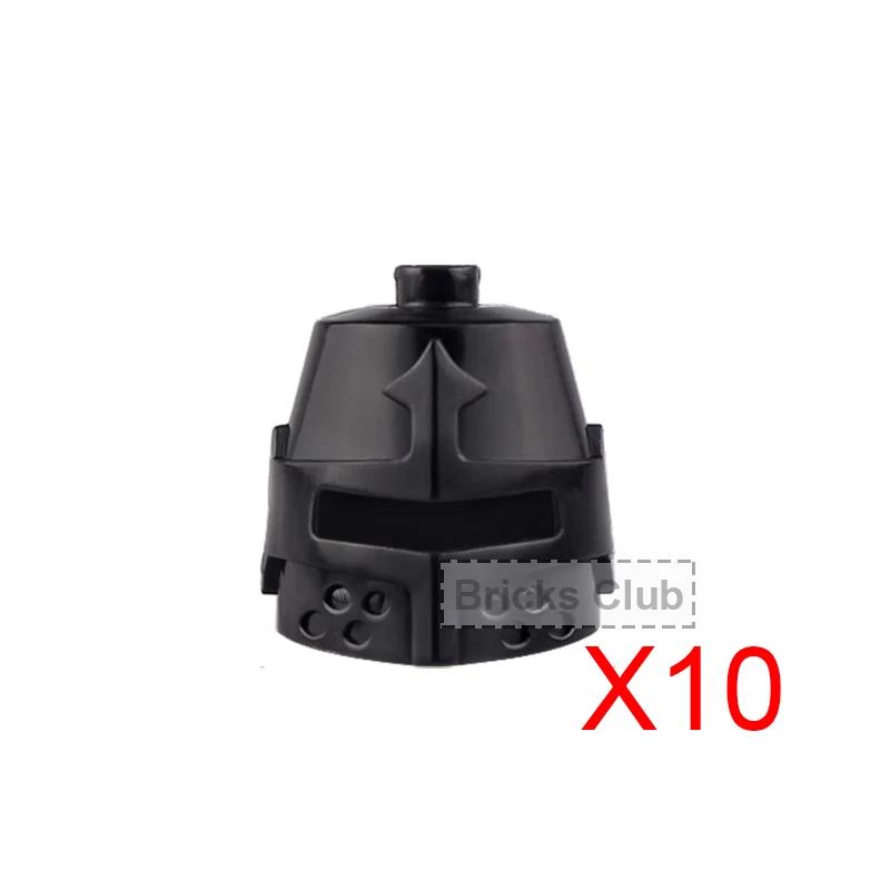 Middle Roman Knight Dwarf Helmet Feather Accessories Building Blocks Medieval Green Dragon Blue Lion Crusader Lord Shield MOC