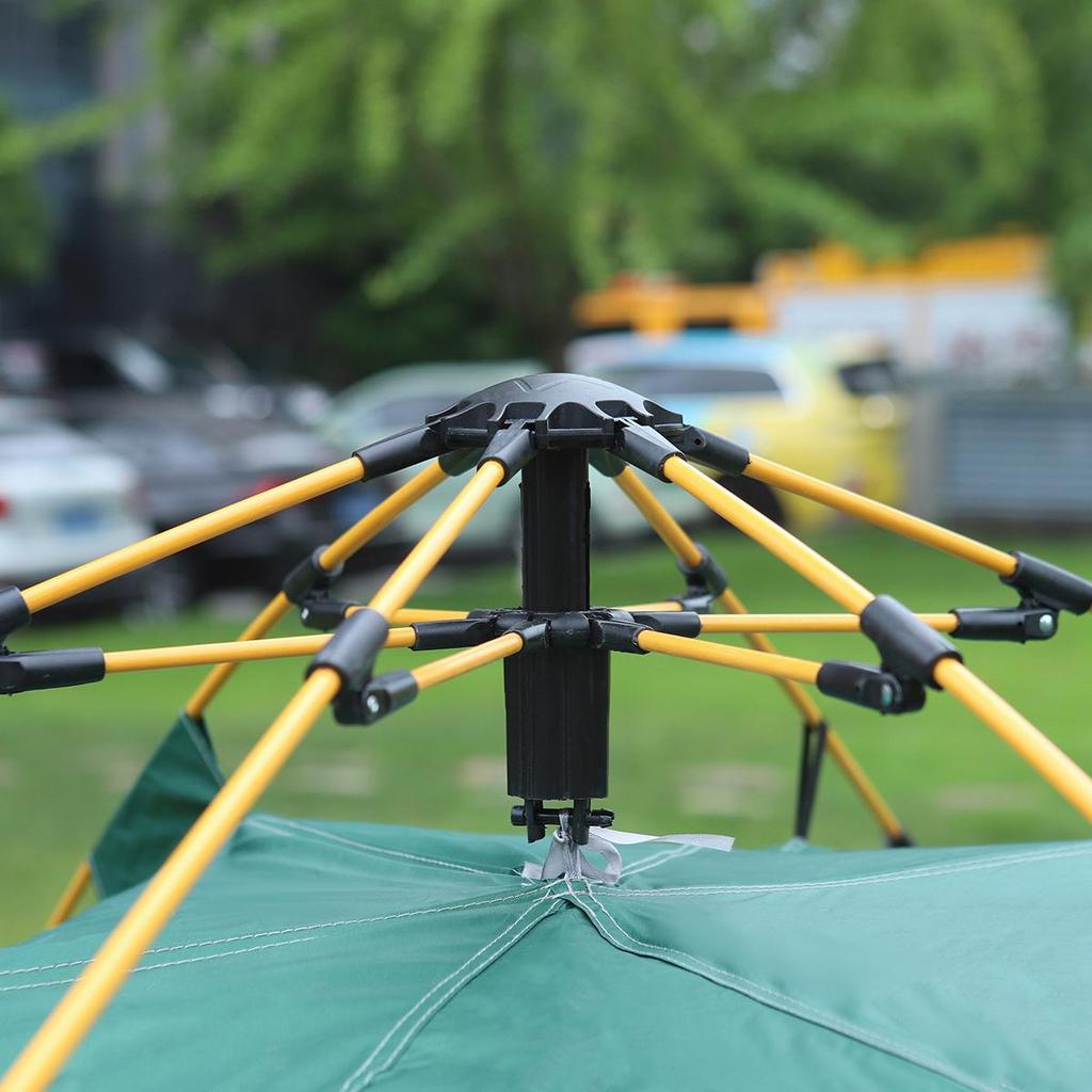 Fully Automatic Fiberglass Pole Tent Support for Outdoor Camping