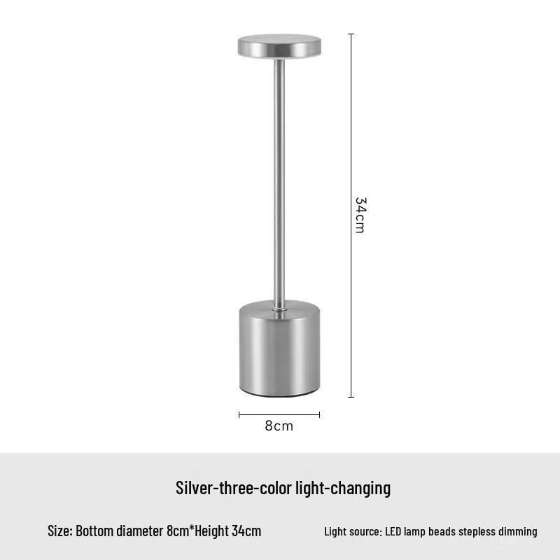Star Moon Touch Lamp: Three-Color Rechargeable Night Light, Ideal for Bedroom or Birthday Gift.