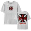Iron Cross Graphic T-shirts Men's Clothing Harajuku Streetwear T-shirt Unisex Fashion Cool Oversized T Shirt
