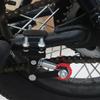 Motorrad Riemenscheibe Kette TENSIONE Einsteller Modifizierter Tensor Regler Universal Roller Werkzeug Praktisch Tragbar Schwarz