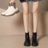 Small Short Boots Women's Boots Fleece Thickened Women's Shoes Skinny Boots Versatile Long Boots