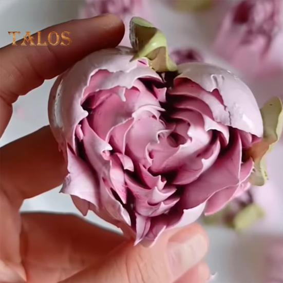 Boquillas rusas para manga pastelera con forma de rosa, de acero inoxidable, extragrandes, para glaseado y decoración de pasteles.