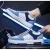 Men's Shoes Summer Breathable Small White Shoes Men's Trend All Matching Cloth Shoes Thick Sole Sports Casual Board Shoes Fashion Shoes
