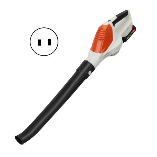 Handheld Leaf Blower Cordless Blower Electric with 2 Batteries and 1 Dust Charger 24V Battery Powered Blowers for Lawn Care Patio Yard