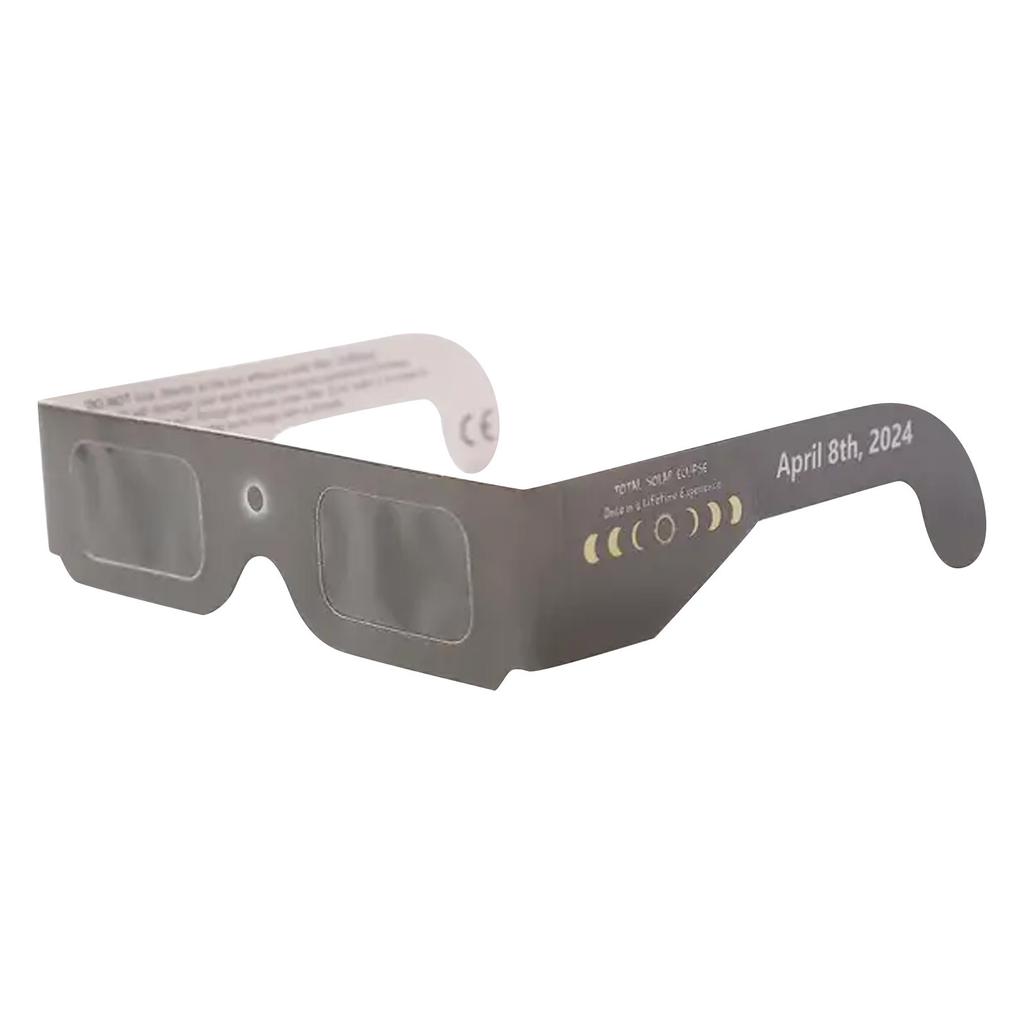 1pc Random Paper Solar Eclipse Glasses Protect Eyes Anti-UV Viewing Glasses Safe Shades Observation Solar Glasses Great